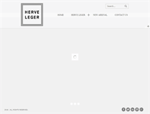 Tablet Screenshot of herveleger.ws